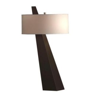 NOVA Obelisk 31 in. Chestnut Table Lamp 11889