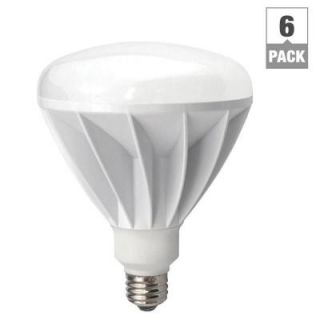 TCP 85W Equivalent Soft White (2700K) BR40 Dimmable LED Flood Light Bulb (6 pack) RLBR4014W27KDBULK