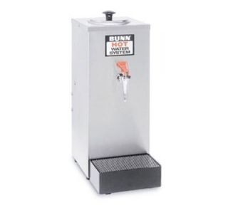 Bunn OHW 0003 Pourover Hot Water Dispenser w/ 200 Setting, 80 oz Tank Size Drip Tray Stainless (02550.0003)