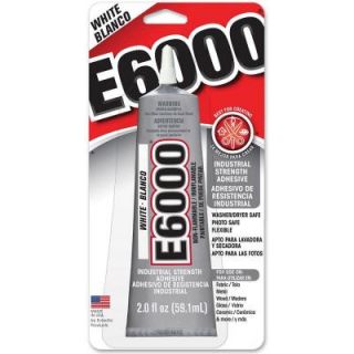 E6000 2 fl. oz. White Adhesive (6 Pack) 237040