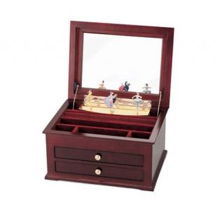 Mr. Christmas Animated Jewelry Box with Ballerinas or Angels   H130734 —