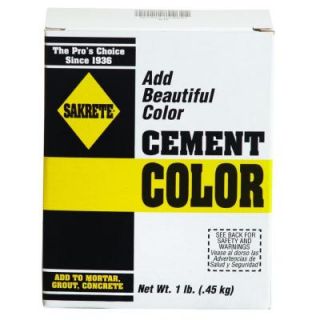 SAKRETE 1 lb. Cement Color Red 65075003