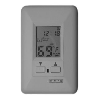 King 7 Day Programmable Thermostat