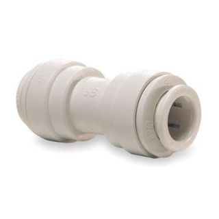 JOHN GUEST Plastic Union Adapter, Polypropylene Body Material, Tube Connection Type PP0408W PK10