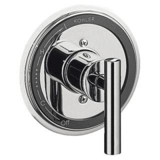 KOHLER Taboret 1 Handle Valve Trim Kit in Polished Chrome (Valve Not Included) K T8228 4 CP