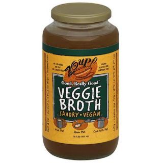 Zoup Good, Really Good Veggie Broth, 31 fl oz, (Pack of 6)
