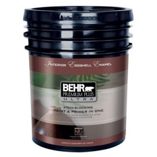 BEHR Premium Plus Ultra 5 gal. Deep Base Eggshell Enamel Interior Paint 275305