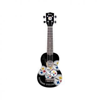 Officially Licensed NFL Denny Ukulele and Fabric Case by Woodrow   Steelers   8022229