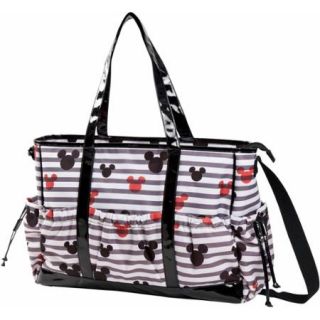 Disney Mickey Mouse Large Diaper Bag with Patent Trim
