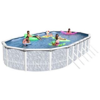 Heritage Pools Taos Oval Deep Complete Above Ground Pool Package