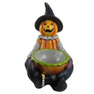 Scarecrow Pumpkin Halloween Candy Bowl CQY1450 17