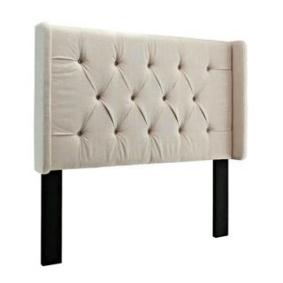 Samuel Lawrence Furniture Upholstered Full/Queen Panel Headboard in Tan DS 8634 250