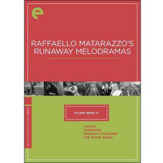 Raffaello Matarazzo's Runaway Melodramas   Chains / Tormento / Nobody's Children / The White Angel (Italian) (Criterion Collection)