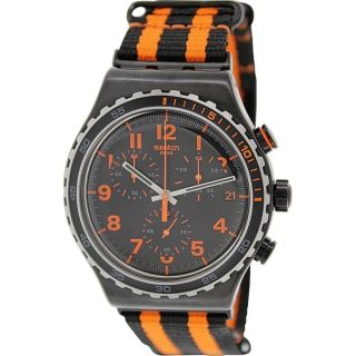 Swatch Mens Originals SUTR400 Black Rubber Swiss Automatic Watch