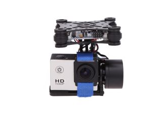 CNC Brushless Gimbal Camera Mount with Motor & Controller FPV PTZ for Gopro 2 3 3+ DJI Phantom ST 303