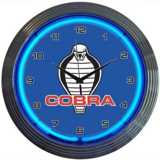 Neonetics 15'' Ford Cobra Wall Clock