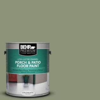 BEHR Premium 1 Gal. #PFC 39 Moss Covered Low Lustre Porch and Patio Floor Paint 630001
