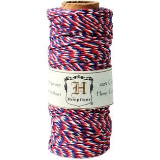 Hemp Variegated Cord Spool 20# 205/Pkg Americana   Home   Crafts