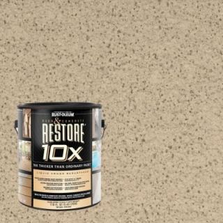 Rust Oleum Restore 1 gal. Rattan Deck and Concrete 10X Resurfacer 46144