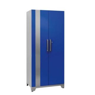 NewAge Products Performance Plus 83 in. H x 36 in. W x 24 in. D 2 Door Steel Garage Cabinet in Blue 36806