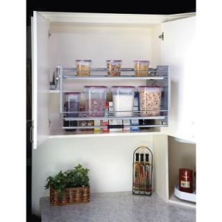 Rev A Shelf 19 in. H x 34 in. W x 10 in. D Large Pull Down Wall Cabinet Shelving System 5PD 36CRN