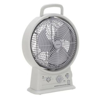 Gama Sonic Rechargeable 15 in. Oscillating Indoor/Outdoor Portable Fan with AM/FM radio DISCONTINUED GS 26R