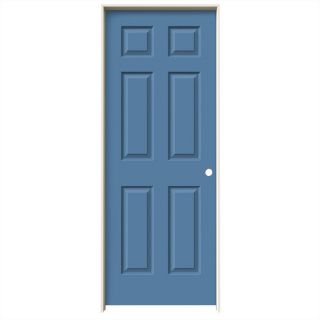 ReliaBilt Blue Heron Prehung Hollow Core 6 Panel Interior Door (Common 32 in x 80 in; Actual 33.562 in x 81.688 in)