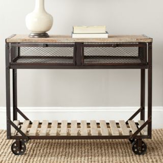 Safavieh Shroder Rolling Console Table