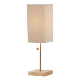 Adesso Angelina 19 in. Natural Table Lamp 3327 12