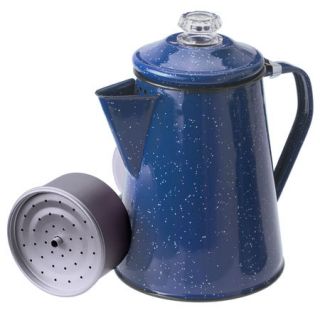 GSI Outdoors 12 Cup Enameled Percolator Blue 15155 726339