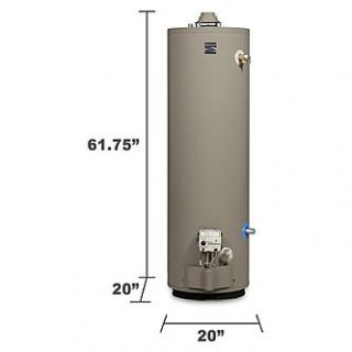 Kenmore 33694 40 gal. Mobile Home Natural/Propane Gas Water Heater
