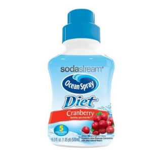 SodaStream 500 ml Soda Mix   Ocean Spray Diet Cranberry (Case of 4) 1100581010