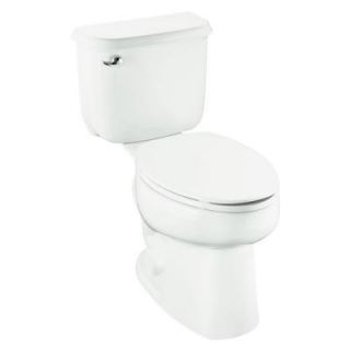 STERLING Windham 2 piece 1.6 GPF Single Flush Elongated Toilet with ProForce Technology in White 402315 0
