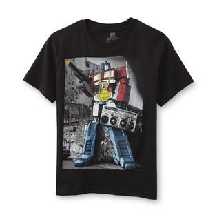 Transformers Boys Graphic T Shirt   Homeboy Optimus Prime
