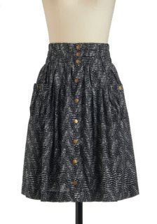 Pattern Back Time Skirt  Mod Retro Vintage Skirts