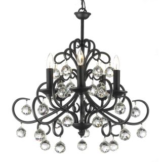 Gallery Gallery Versailles Crystal Balls Wrought Iron Chandelier