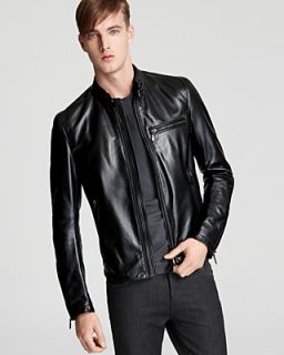 Burberry London Sterling Leather Coat