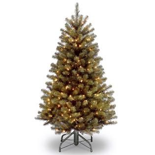 National Tree Company 4.5 ft. North Valley Spruce Tree with Clear