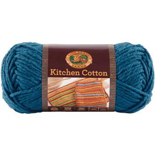 Lion Brand Kitchen Cotton Yarn Blueberry   Home   Crafts & Hobbies