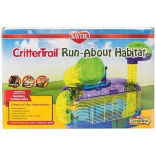 Kaytee CritterTrail Run About Habitat 9.5 in L x 15 in W x 11 in H