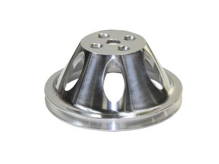 BBC Chevy 396 454 Machined Aluminum SWP Single Groove Water Pump Pulley