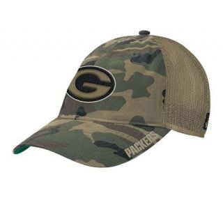 NFL Green Bay Packers Old Orchard Beach Camouflage Slouch Hat   A156155 —