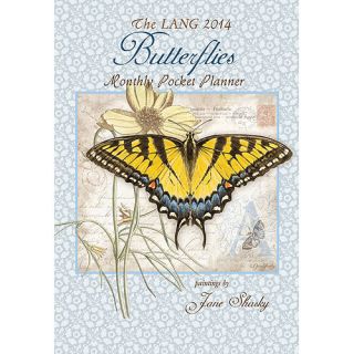 Lang Butterflies 2014 Monthly Pocket Planner