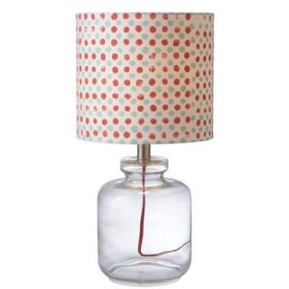 Filament Design Sundry 18 in. Clear Table Lamp 107687