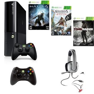 Microsoft  Xbox 360 250 Gb System with Assassins Creed IV Black Flag