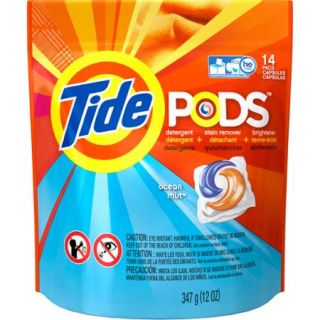 Tide PODS Laundry Detergent Spring Meadow Scent, 14 count
