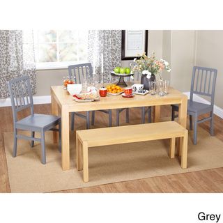 Simple Living Solano 6 piece Dining Set with Bench  