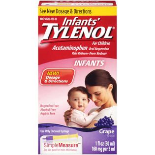 Tylenol Grape Flavor Posted 4/11/2013 Infants 1 OZ BOX