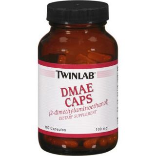 Twinlab DMAE 2 Capsules, 100ct