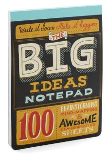 The Big Ideas Notepad  Mod Retro Vintage Desk Accessories